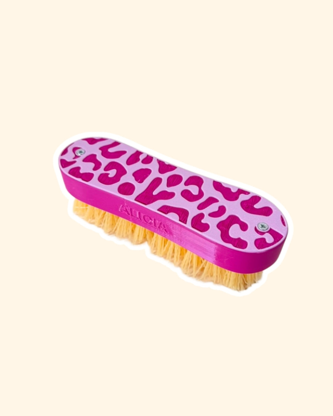 Spazzola per Zoccoli - Pink Leopard Edition