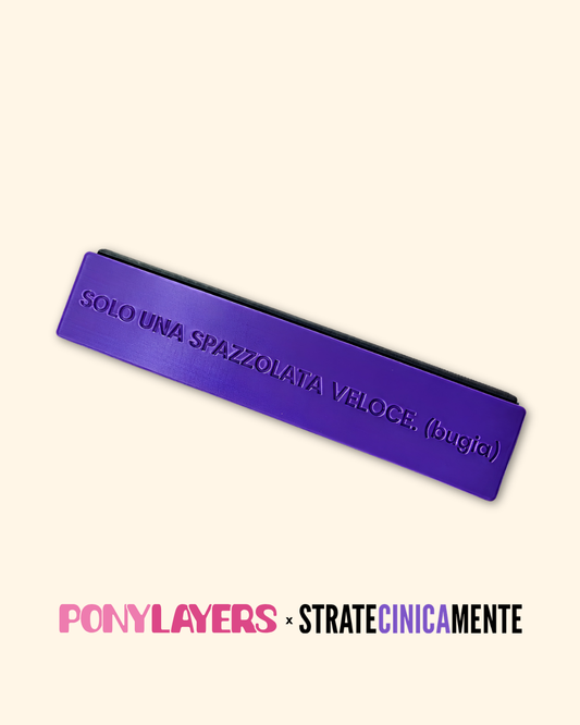 Pony Brush SOLO UNA SPAZZOLATA... - Limited Edition