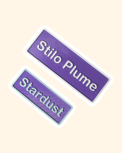 NameClip – Targhetta Magnetica